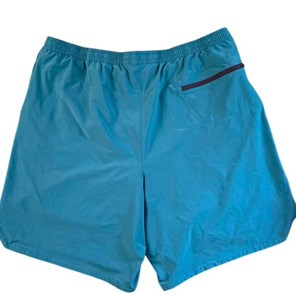 Patagonia® Men's Nine Trails Shorts in Teal Blue 8" Size XL - Picture 3 of 13